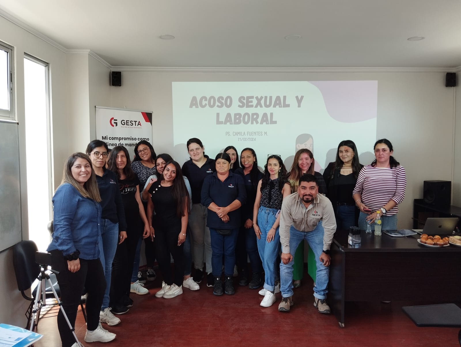 GESTA MINERIA PROMUEVE UN AMBIENTE LABORAL SEGURO Y RESPETUOSO CON CICLO DE CHARLAS SOBRE PREVENCIÓN DEL ACOSO.